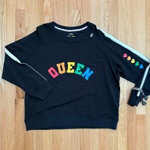 Alice + Olivia BIG FEELINGS RARE Pride Limited Edition Rainbow QUEEN Size L